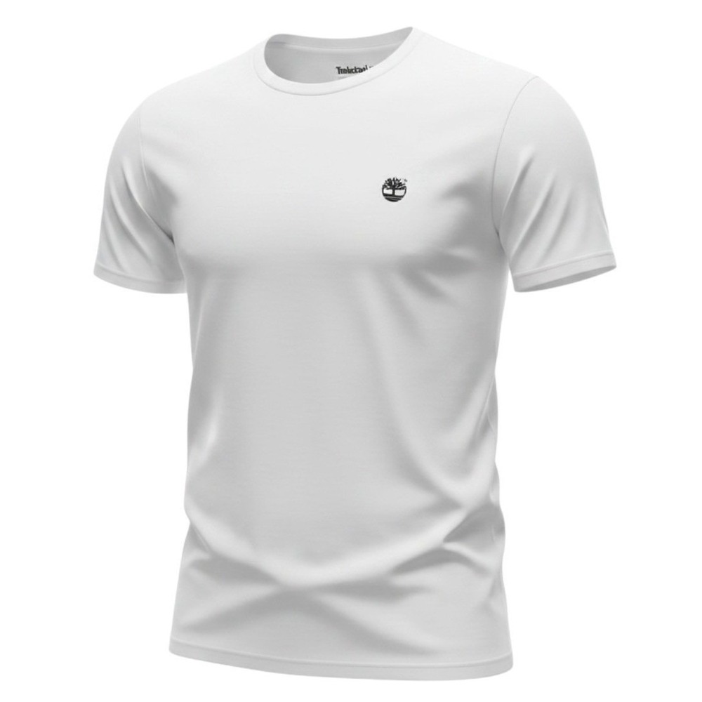 Timberland Graphic T-Shirt Men's Size‎ Medium White Home in the Outdoors NEW